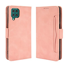 Handytasche Stand Schutzhülle Flip Leder Hülle BY3 für Samsung Galaxy F62 5G Rosa