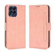 Handytasche Stand Schutzhülle Flip Leder Hülle BY3 für Samsung Galaxy M33 5G Rosa