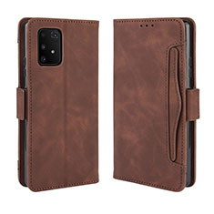 Handytasche Stand Schutzhülle Flip Leder Hülle BY3 für Samsung Galaxy S10 Lite Braun