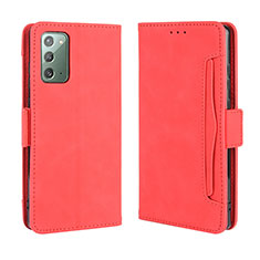 Handytasche Stand Schutzhülle Flip Leder Hülle BY3 für Samsung Galaxy S20 FE (2022) 5G Rot