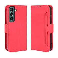 Handytasche Stand Schutzhülle Flip Leder Hülle BY3 für Samsung Galaxy S23 Plus 5G Rot