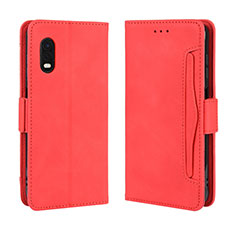 Handytasche Stand Schutzhülle Flip Leder Hülle BY3 für Samsung Galaxy XCover Pro Rot