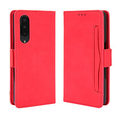 Handytasche Stand Schutzhülle Flip Leder Hülle BY3 für Sharp Aquos Zero5G basic Rot