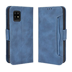 Handytasche Stand Schutzhülle Flip Leder Hülle BY3 für Sharp Aquos Zero6 Blau