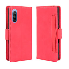 Handytasche Stand Schutzhülle Flip Leder Hülle BY3 für Sony Xperia 10 III Lite Rot