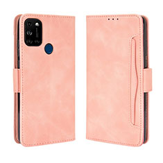 Handytasche Stand Schutzhülle Flip Leder Hülle BY3 für Wiko View5 Plus Rosa