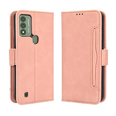 Handytasche Stand Schutzhülle Flip Leder Hülle BY3 für Wiko Voix Rosa