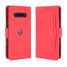 Handytasche Stand Schutzhülle Flip Leder Hülle BY3 für Xiaomi Black Shark 4 Pro 5G Rot