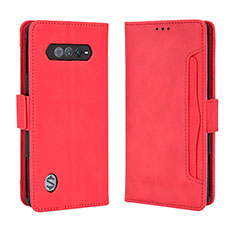 Handytasche Stand Schutzhülle Flip Leder Hülle BY3 für Xiaomi Black Shark 4S 5G Rot