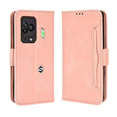 Handytasche Stand Schutzhülle Flip Leder Hülle BY3 für Xiaomi Black Shark 5 Pro 5G Rosa