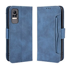 Handytasche Stand Schutzhülle Flip Leder Hülle BY3 für Xiaomi Civi 1S 5G Blau