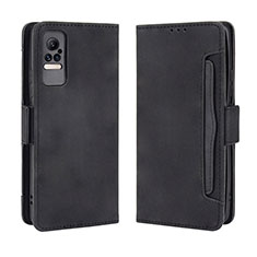 Handytasche Stand Schutzhülle Flip Leder Hülle BY3 für Xiaomi Civi 1S 5G Schwarz