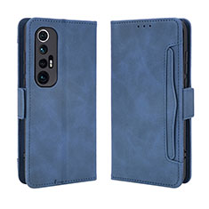 Handytasche Stand Schutzhülle Flip Leder Hülle BY3 für Xiaomi Mi 10S 5G Blau