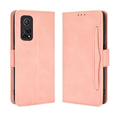 Handytasche Stand Schutzhülle Flip Leder Hülle BY3 für Xiaomi Mi 10T 5G Rosa