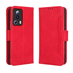Handytasche Stand Schutzhülle Flip Leder Hülle BY3 für Xiaomi Mi 13 Lite 5G Rot
