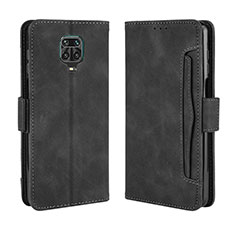 Handytasche Stand Schutzhülle Flip Leder Hülle BY3 für Xiaomi Poco M2 Pro Schwarz