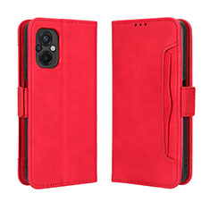 Handytasche Stand Schutzhülle Flip Leder Hülle BY3 für Xiaomi Poco M5 4G Rot