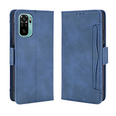 Handytasche Stand Schutzhülle Flip Leder Hülle BY3 für Xiaomi Poco M5S Blau