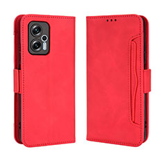 Handytasche Stand Schutzhülle Flip Leder Hülle BY3 für Xiaomi Poco X4 GT 5G Rot