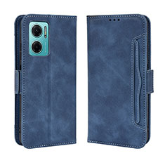 Handytasche Stand Schutzhülle Flip Leder Hülle BY3 für Xiaomi Redmi 10 5G Blau