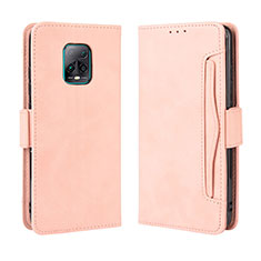 Handytasche Stand Schutzhülle Flip Leder Hülle BY3 für Xiaomi Redmi 10X 5G Rosa