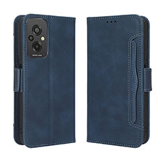 Handytasche Stand Schutzhülle Flip Leder Hülle BY3 für Xiaomi Redmi 11 Prime 4G Blau