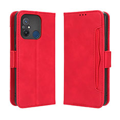 Handytasche Stand Schutzhülle Flip Leder Hülle BY3 für Xiaomi Redmi 12C 4G Rot