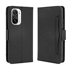 Handytasche Stand Schutzhülle Flip Leder Hülle BY3 für Xiaomi Redmi K40 Pro+ Plus 5G Schwarz