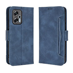 Handytasche Stand Schutzhülle Flip Leder Hülle BY3 für Xiaomi Redmi K50i 5G Blau