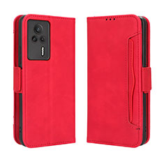 Handytasche Stand Schutzhülle Flip Leder Hülle BY3 für Xiaomi Redmi K60E 5G Rot