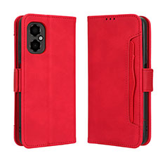 Handytasche Stand Schutzhülle Flip Leder Hülle BY3 für Xiaomi Redmi Note 11R 5G Rot