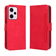 Handytasche Stand Schutzhülle Flip Leder Hülle BY3 für Xiaomi Redmi Note 12 Explorer Rot