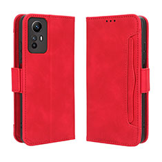 Handytasche Stand Schutzhülle Flip Leder Hülle BY3 für Xiaomi Redmi Note 12S Rot