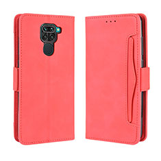 Handytasche Stand Schutzhülle Flip Leder Hülle BY3 für Xiaomi Redmi Note 9 Rot