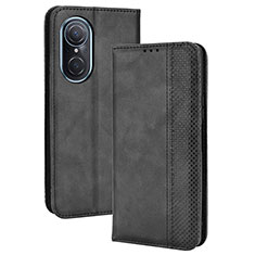 Handytasche Stand Schutzhülle Flip Leder Hülle BY4 für Huawei Honor 50 SE 5G Schwarz