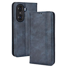 Handytasche Stand Schutzhülle Flip Leder Hülle BY4 für Huawei Honor 60 Pro 5G Blau