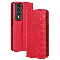 Handytasche Stand Schutzhülle Flip Leder Hülle BY4 für Huawei Honor 80 GT 5G Rot