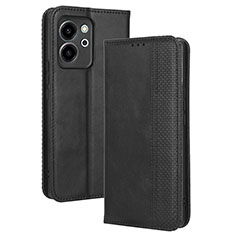 Handytasche Stand Schutzhülle Flip Leder Hülle BY4 für Huawei Honor 80 SE 5G Schwarz