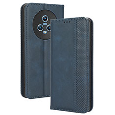 Handytasche Stand Schutzhülle Flip Leder Hülle BY4 für Huawei Honor Magic5 5G Blau