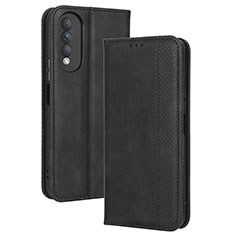 Handytasche Stand Schutzhülle Flip Leder Hülle BY4 für Huawei Nova 10z Schwarz