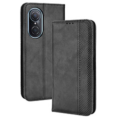 Handytasche Stand Schutzhülle Flip Leder Hülle BY4 für Huawei Nova 9 SE Schwarz