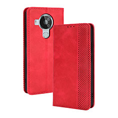 Handytasche Stand Schutzhülle Flip Leder Hülle BY4 für Nokia 7.3 Rot