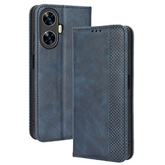 Handytasche Stand Schutzhülle Flip Leder Hülle BY4 für Realme C55 Blau