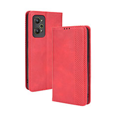 Handytasche Stand Schutzhülle Flip Leder Hülle BY4 für Realme GT2 5G Rot