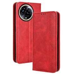 Handytasche Stand Schutzhülle Flip Leder Hülle BY4 für Realme V50s 5G Rot