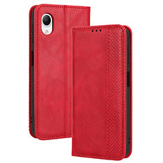 Handytasche Stand Schutzhülle Flip Leder Hülle BY4 für Samsung Galaxy A23 5G SC-56C Rot