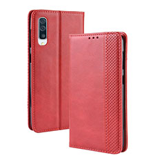 Handytasche Stand Schutzhülle Flip Leder Hülle BY4 für Samsung Galaxy A30S Rot