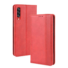 Handytasche Stand Schutzhülle Flip Leder Hülle BY4 für Samsung Galaxy A70 Rot