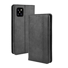 Handytasche Stand Schutzhülle Flip Leder Hülle BY4 für Samsung Galaxy A81 Schwarz