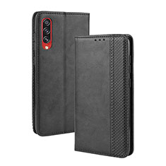 Handytasche Stand Schutzhülle Flip Leder Hülle BY4 für Samsung Galaxy A90 5G Schwarz